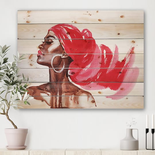 Designart - Portrait of African American Woman IX